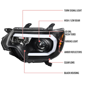 Spec-D Tuning 2lhp-Tac12jm-Tm Headlight Assembly||2lhp-Tac12jm-Tm_8.Jpg||93||sdtptac12jmtm||984528