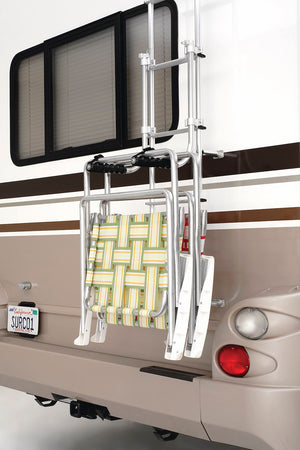 Surco Products 501cr Camping Chair Storage Rack||501cr On Rv W-Chairs.Jpg||85||s50501cr||1763541