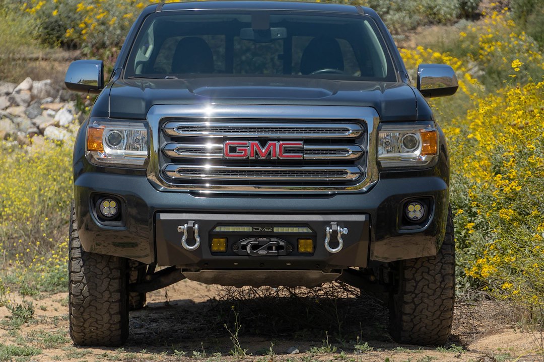 Dv8 Offroad Fbgc1-01 Bumper||2015-2020-Gmc-Canyon-Centric-Front-Bumper-Installed-9.Jpg||95||dv8fbgc101||1627146