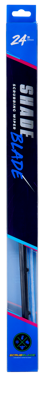 Scrubblade Cbb2400 Windshield Wiper Blade||blazin Blue 24 Front.Png||87||scrcbb2400||1522823