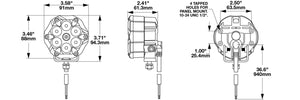 Product of J.W. Speaker 0555363 Backup Light - Led