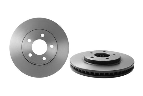 Product of Brembo 09B58911C02 Vented 1 Piece Brake Rotor 