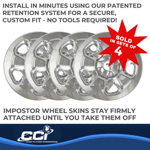 Product of Coast To Coast IWCIMP91X Silver Set Of 4 