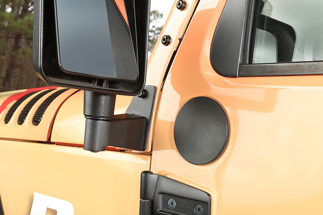 Rugged Ridge 11025.07 Exterior Mirror Relocation Bracket||||88||o311102507||1910650