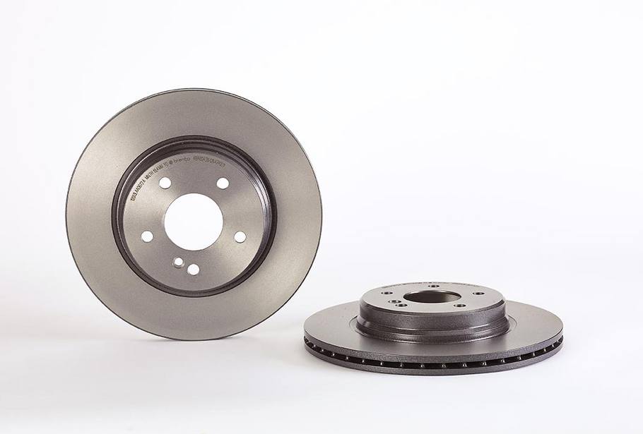 Product of Brembo 09A74211C02 Vented 1 Piece Brake Rotor 