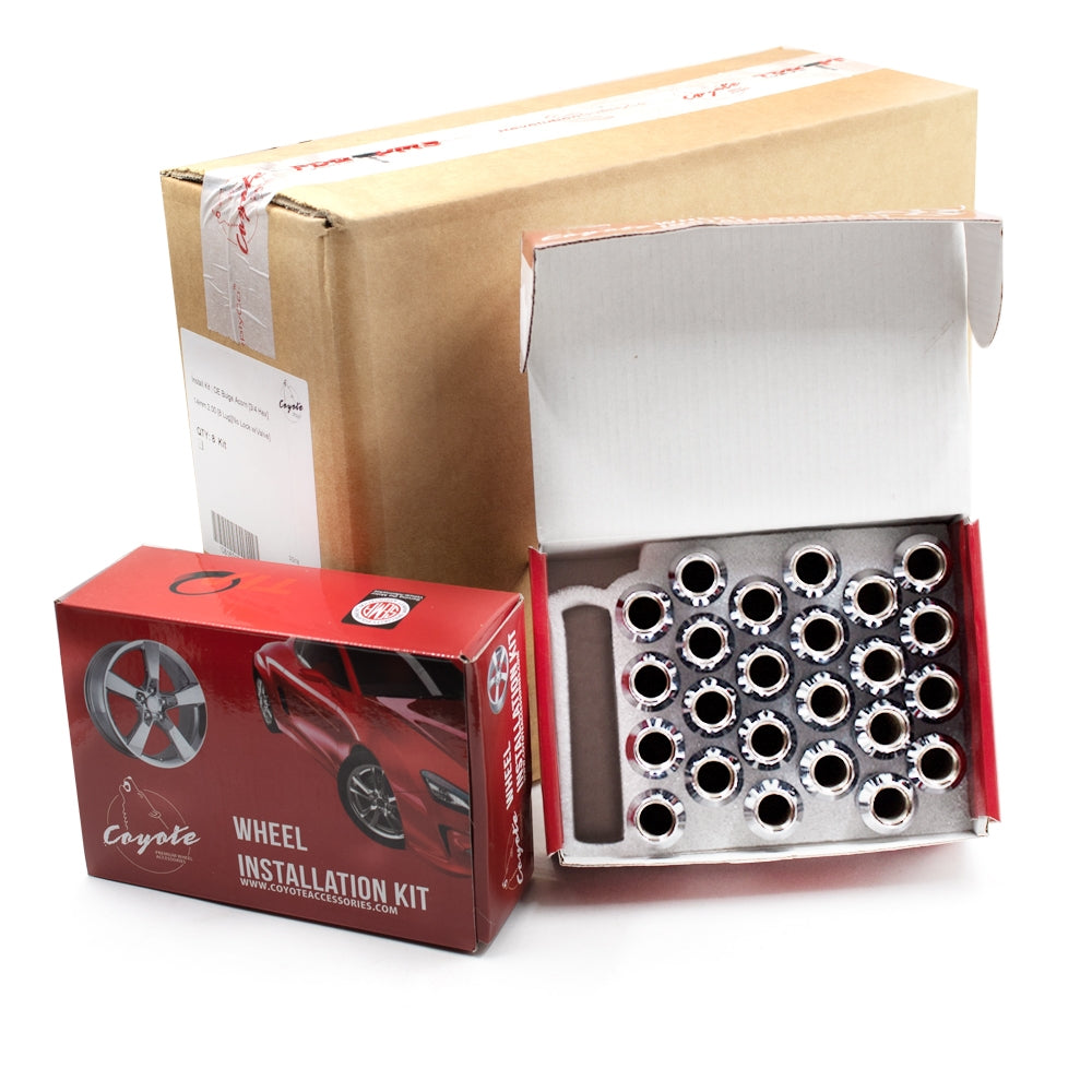 Product of Coyote Wheel Accessories 80K645 60 Degree Conical 12x1.5 Lug Nut 