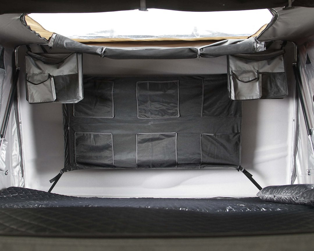Product of Overland Vehicle Systems 18089901 Vehicle Rooftop Polymer Tent Sleeps 4 Adults 
