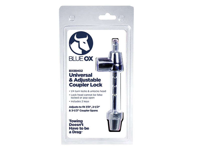 Product of Blue Ox Bx88402 Trailer Coupler Lock