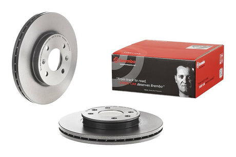 Product of Brembo 09C17311C02 Vented 1 Piece Brake Rotor 