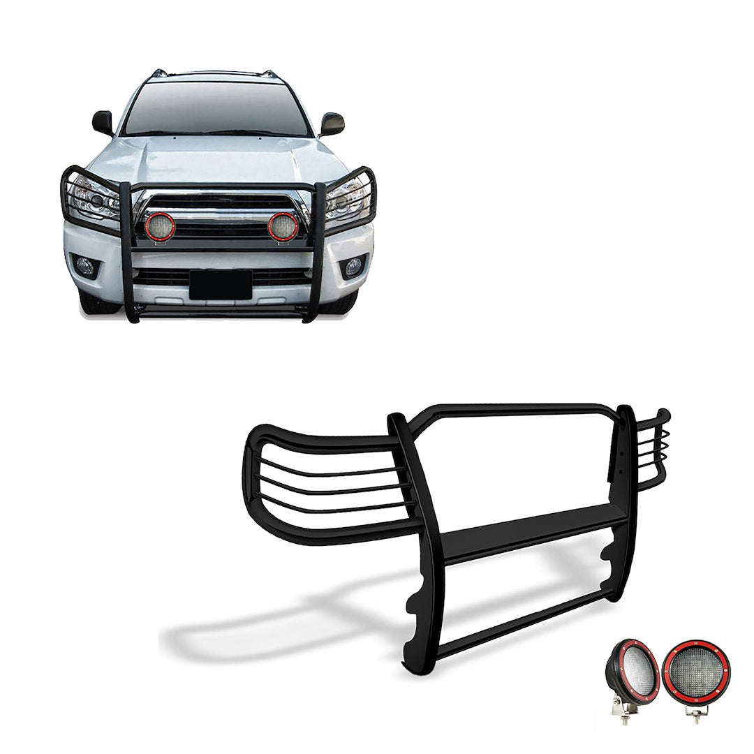 Product of Black Horse Offroad 17TU26MA-PLFR Grille Guard  
