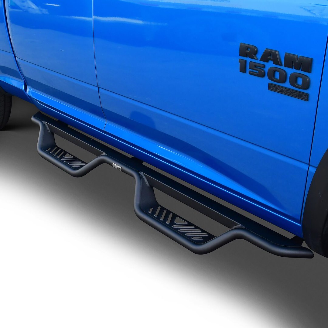 Product of Westin Automotive 20-13555 Outlaw Nerf Bar With Drop Down Steps 