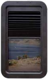 Product of AP Products Slim Shade RV Door Window (015-201512)