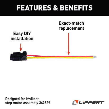 Product of Lippert Components 369413 Entry Step Wiring Harness