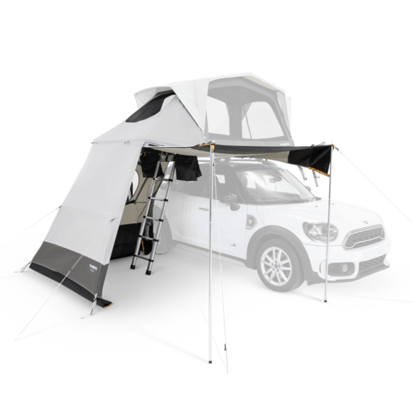 Product of Dometic Outdoor Division 9120002267 SUV/Pickup Overlanding Manual Awning , White Solid 