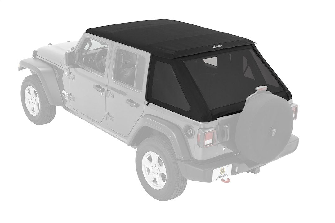 Product of Bestop 56863-35 Standard Top Black Diamond Fabric Soft Top 