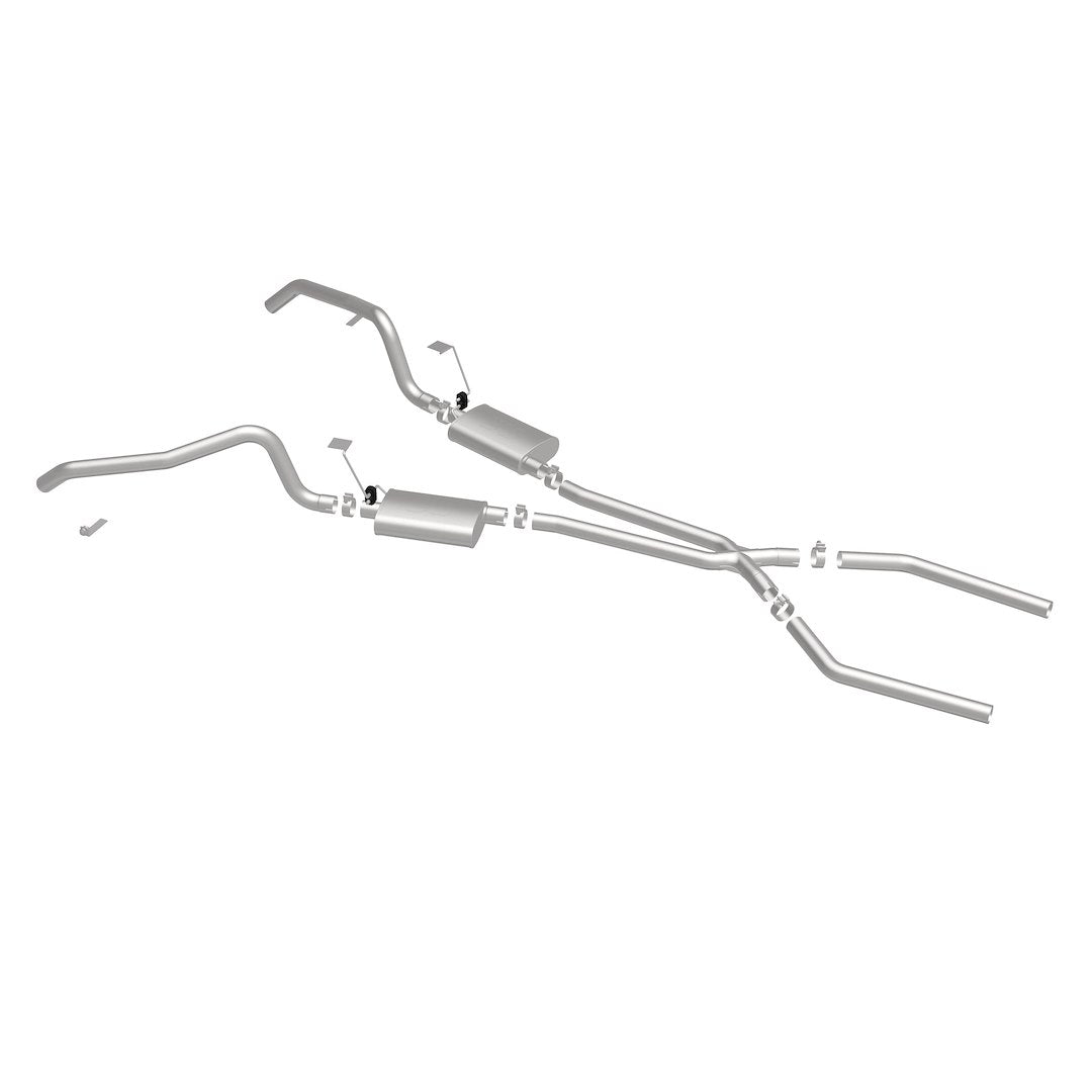 Product of Magnaflow Performance 15896 Exhaust System Kit Crossmember Back System Dual Exhaust System Kit 