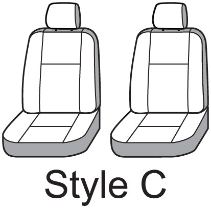 Product of Covercraft SSC2589COBK Carhartt® SeatSaver® Black 1000 Denier Cordura Nylon Seat Cover 