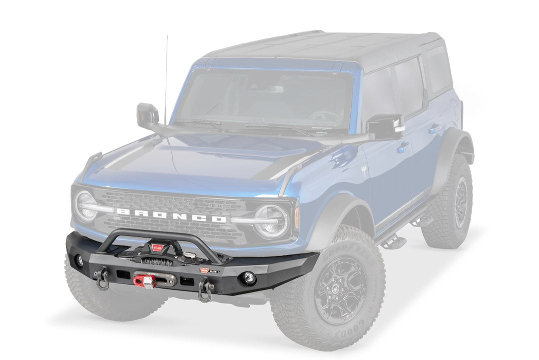 Product of Warn 107856 Elite Series Steel Powder Coated Bumper 