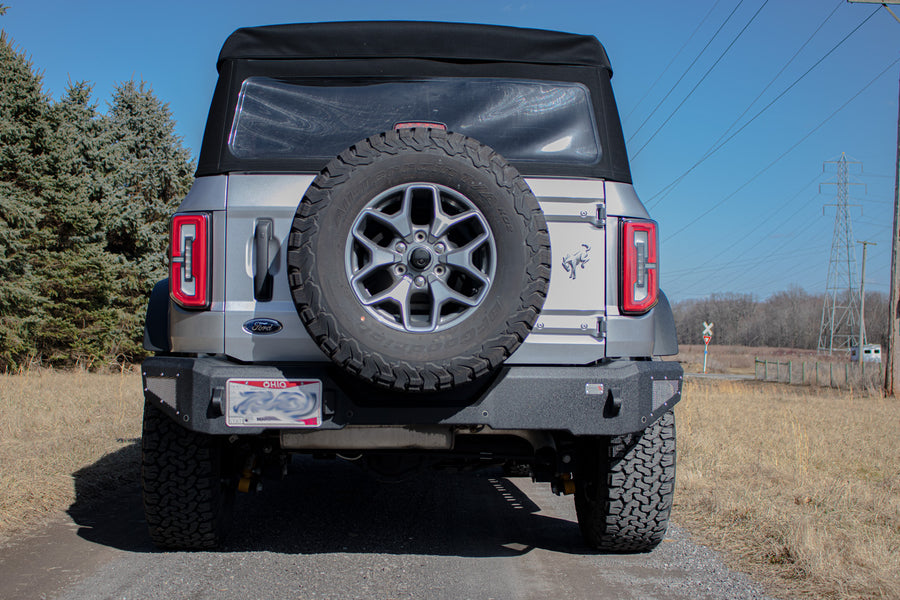 Product of Fishbone Offroad FB22360 Steel Powder Coated Bumper 