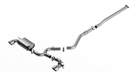 Product of Borla 140926 ATAK ® Series Cat Back System Single Exhaust System Kit 