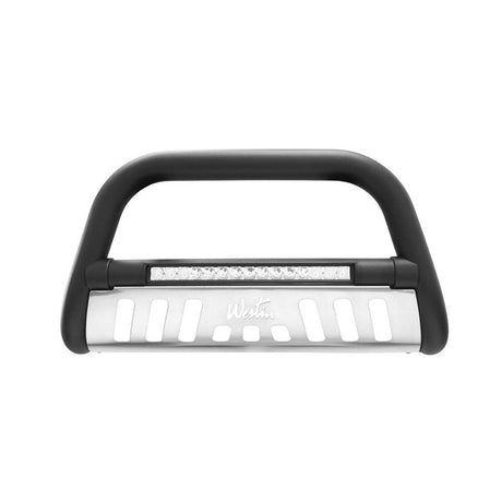 Product of Westin Automotive 32-2455L Bull Bar Black Textured Powder Coated 3 Inch Yes with skid plate 