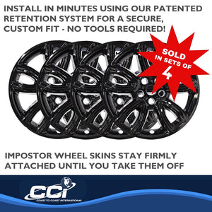 Product of Coast To Coast IMP468BLK Black Set Of 4 