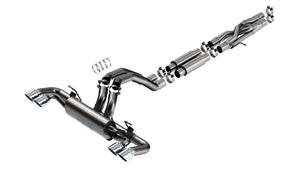 Product of Borla 140893 ATAK ® Series Cat Back System Dual Exhaust System Kit 
