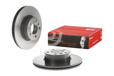 Product of Brembo 09B33721C02 Vented 1 Piece Brake Rotor 
