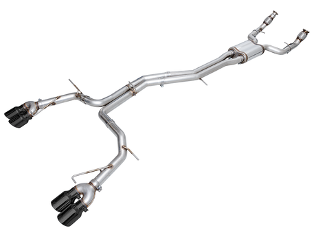 Product of AWE Tuning 3020-43109 Track Edition Cat-Back System Dual Exhaust System Kit 