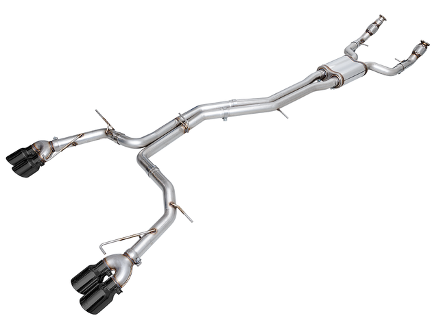 Product of AWE Tuning 3020-43109 Track Edition Cat-Back System Dual Exhaust System Kit 