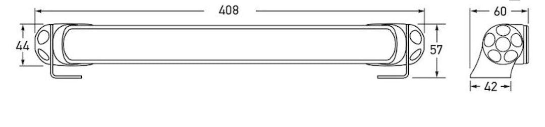 Product of Hella 958040521 Light Bar 