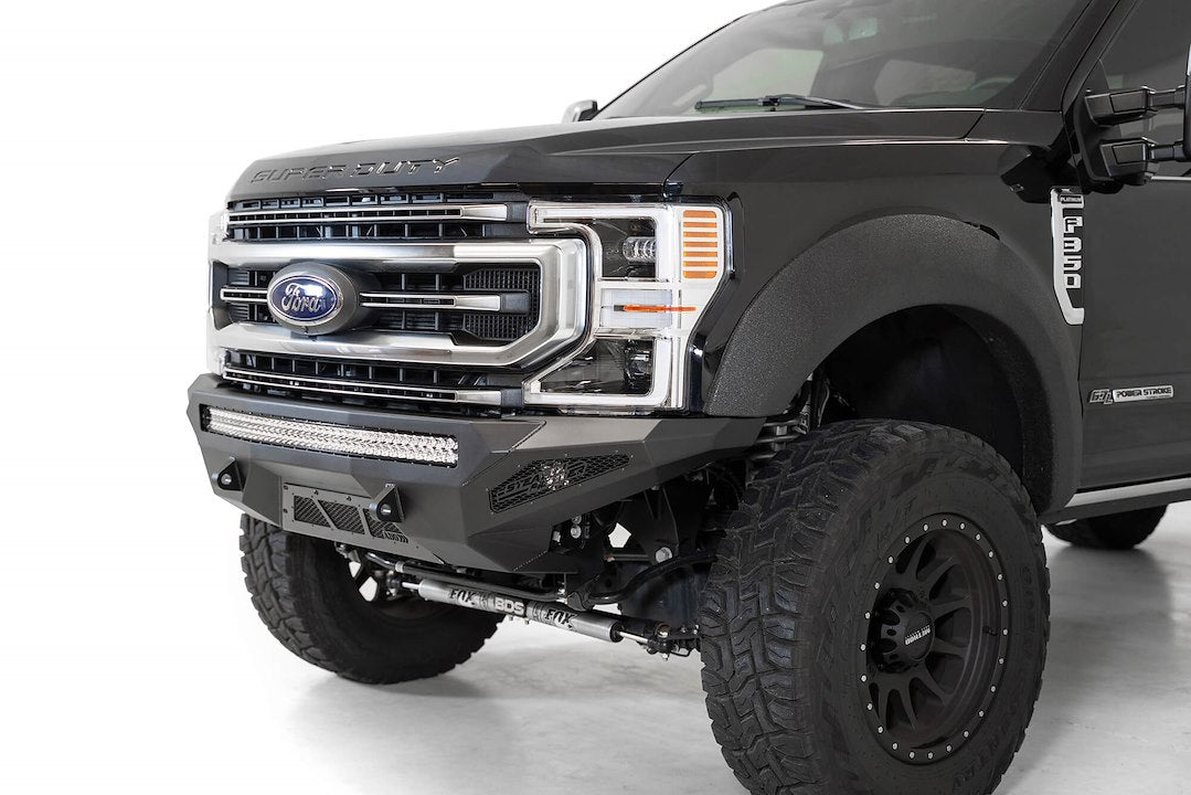 Product of Addictive Desert Designs F171193030103 Stealth Fighter Steel Powder Coated Bumper 