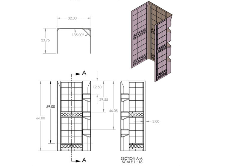 Specialty Recreation Sw2432w Shower Surround||sw2432_Schem.Jpg||86||b1gsw2432w||1733670