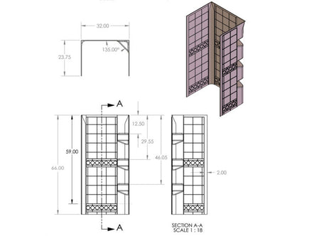 Specialty Recreation Sw2432w Shower Surround||sw2432_Schem.Jpg||86||b1gsw2432w||1733670