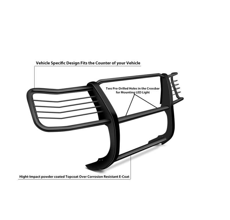 Black Horse Offroad 17nr28ma Grille Guard||17nr28ma_6.Jpeg||90||blk17nr28ma||2237600