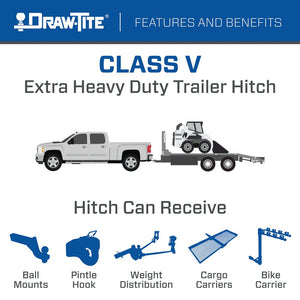 Product of Draw-Tite 41553 Class IV Trailer Hitch Rear w/ 2 Inch Receiver 