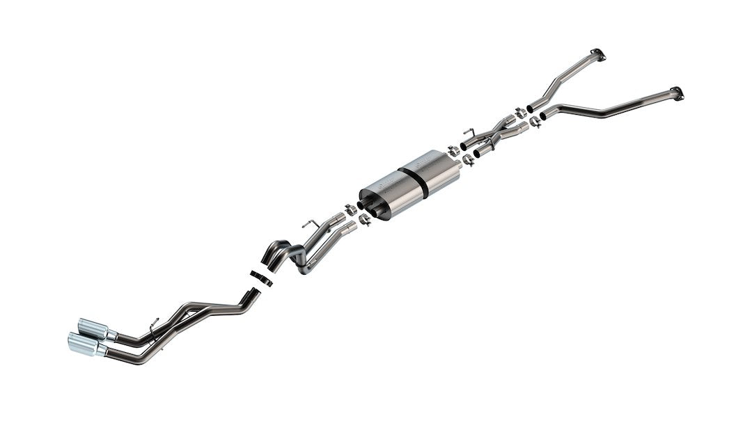Product of Borla 140940 ATAK ® Series Cat Back System Dual Exhaust System Kit 