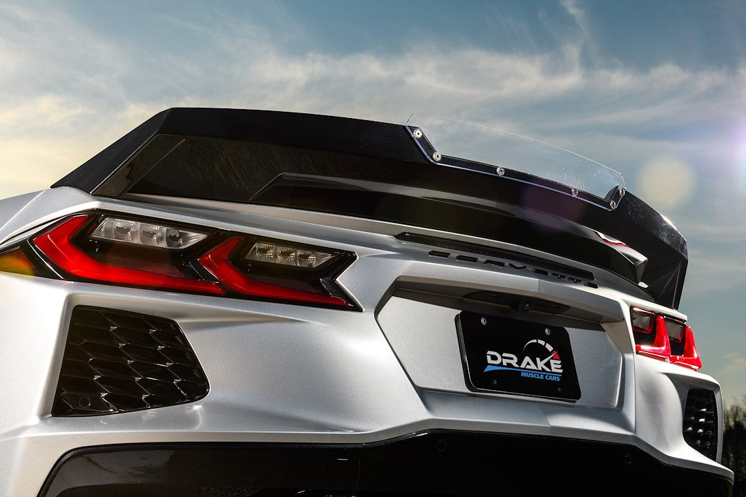 Product of Drake Automotive Cv-C8r190001-Pasb Spoiler