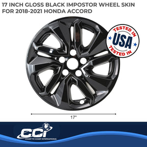 Product of Coast To Coast IWCIMP455BLK Black Set Of 4 