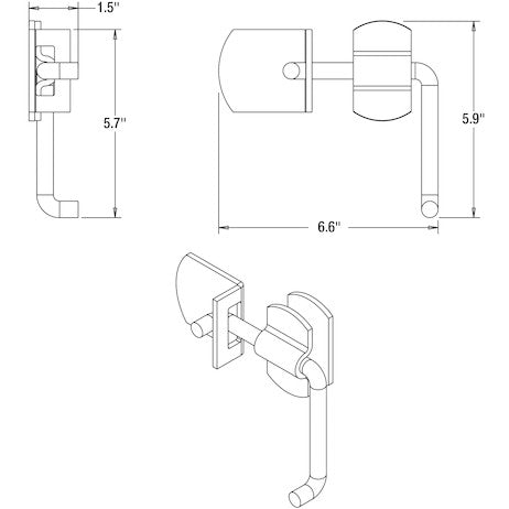 Buyers Products B2588w Door Latch Assembly||b2588w_1.Jpg||86||b83b2588w||1683280
