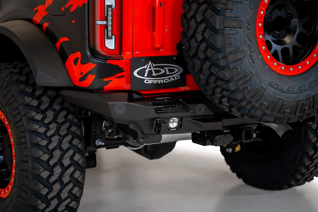 Product of Addictive Desert Designs R230081370103 Stealth Fighter Steel Powder Coated Bumper 