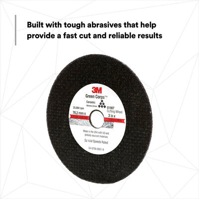 Product of 3m 01987 Cut Off Wheel