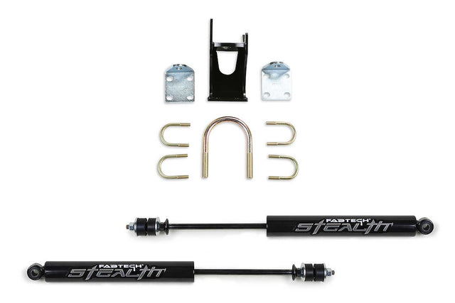 Product of Fabtech Motorsports FTS8046 Dual Monotube Steering Stabilizer 