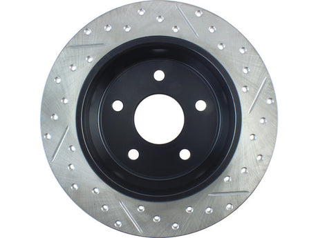 Product of Stop Tech/ Power Slot 127.67043R SportStop ® Drilled And Slotted Drilled And Slotted 1-Piece Brake Rotor 