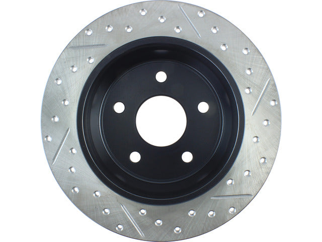 Product of Stop Tech/ Power Slot 127.67043R SportStop ® Drilled And Slotted Drilled And Slotted 1-Piece Brake Rotor 