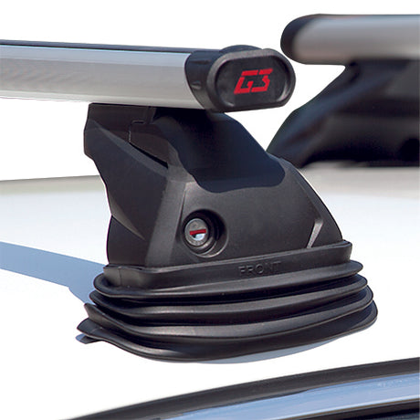 Product of G3 S.p.A. 64.130 50 Inch Silver Roof Rack Cross Bar - Set Of 2 