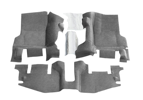 Product of BedRug BTTJ97F Dark Gray Direct-Fit Carpet 
