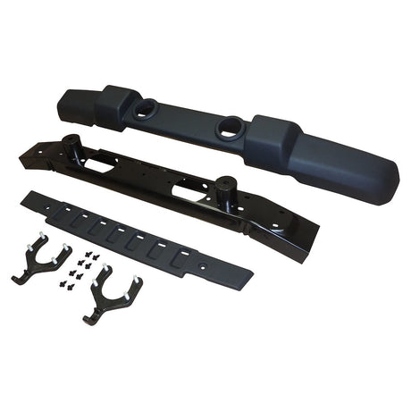 Product of Crown Automotive 1FN67K Steel Textured Bumper 