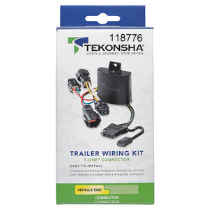 Product of Tekonsha 118776 Vehicle End 4 Flat Trailer Wiring Connector 