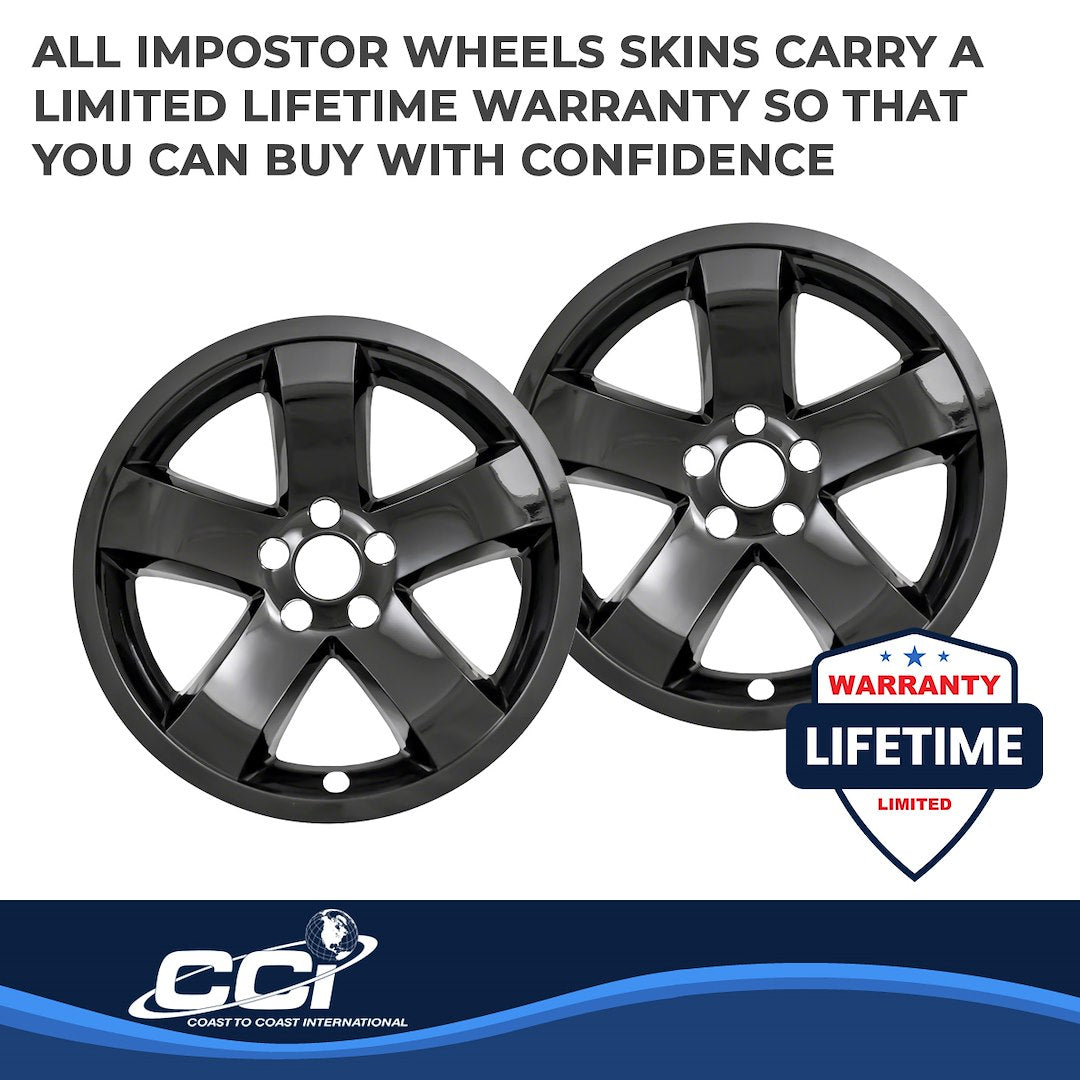 Product of Coast To Coast IWCIMP355BLK Black Set Of 4 